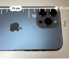 天峻苹果14维修分享如何使用iPhone14测距仪测量身高 
